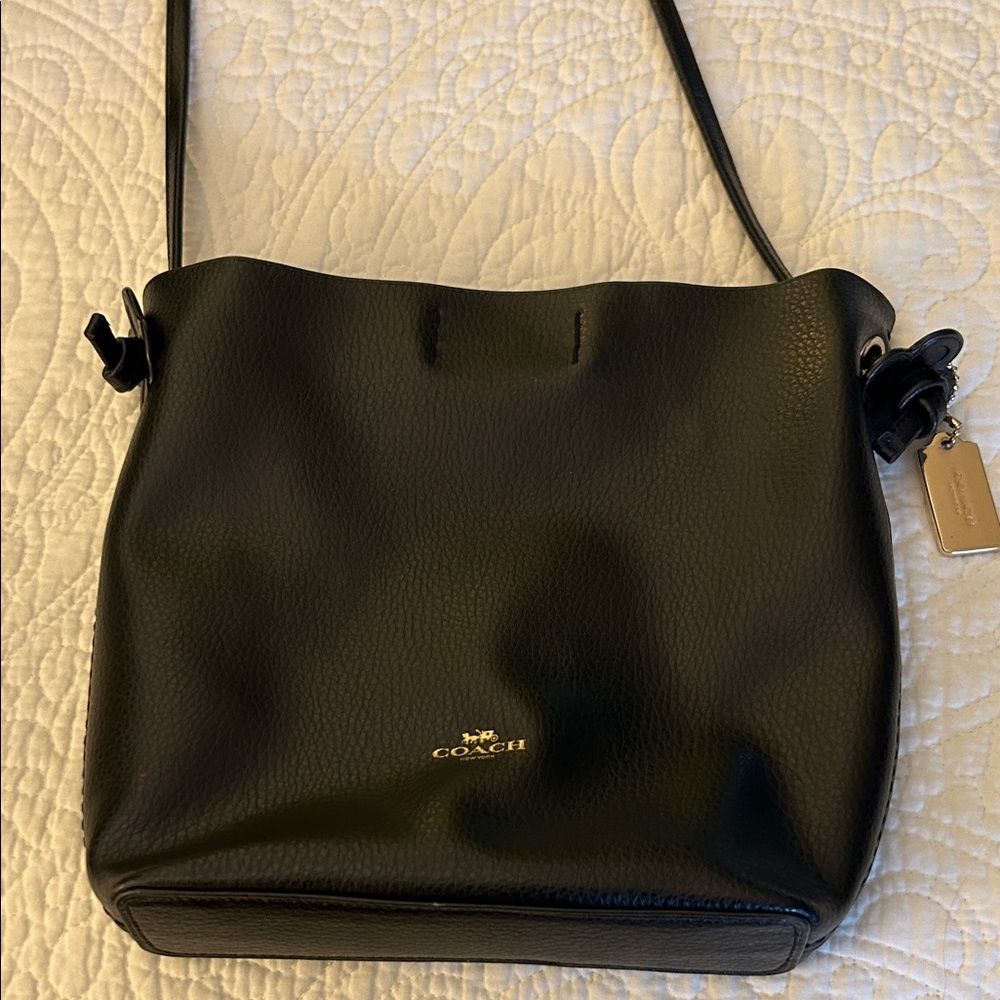 Coach Classic Black Shoulder Bag